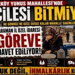 DEREKÖY YUNUS MAHALLESİ’NDE SU ÇİLESİ BÜYÜYOR!